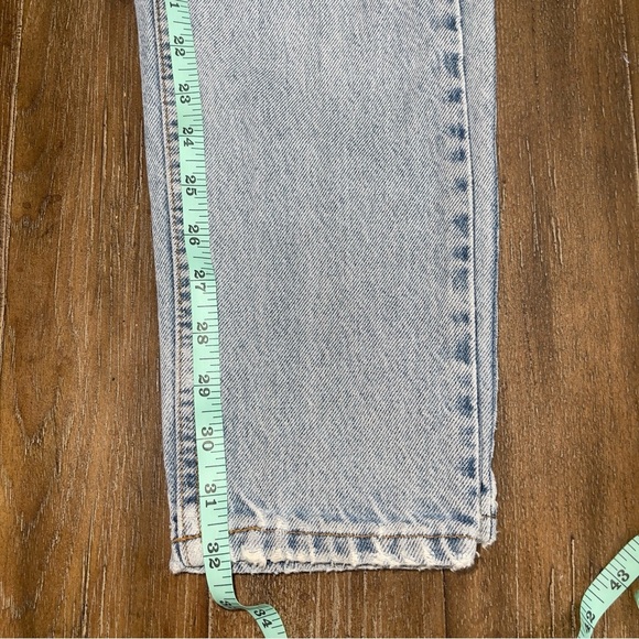 VINTAGE Levi's 550 Jeans Women’s 24 x 32 Long High Rise Y2K Tapered Mom Jean 90s - Picture 9 of 15